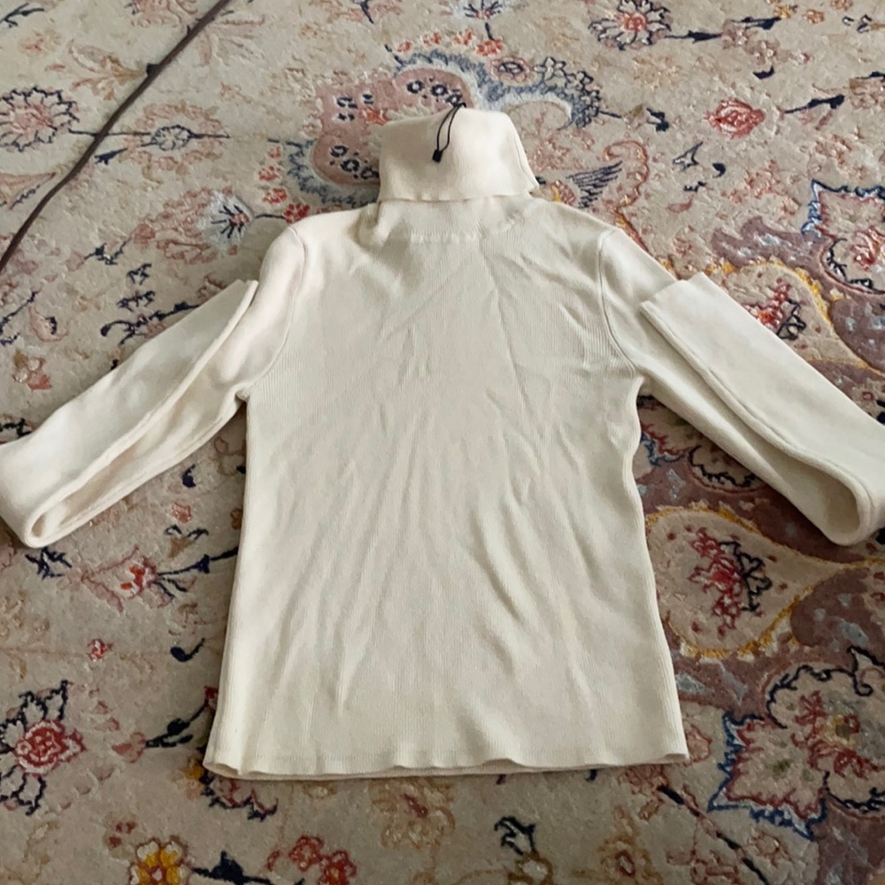 Zara cream turtleneck